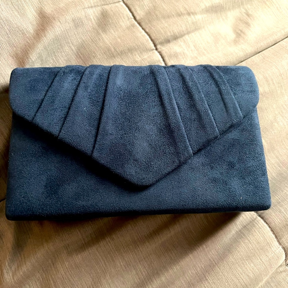 Navy purse